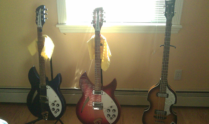 Beatles guitars