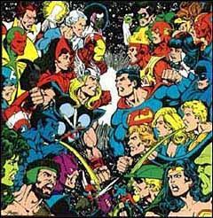 JLA vs Avengers 1980s Perez